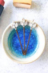 Holiday Gift crystal bobby pins