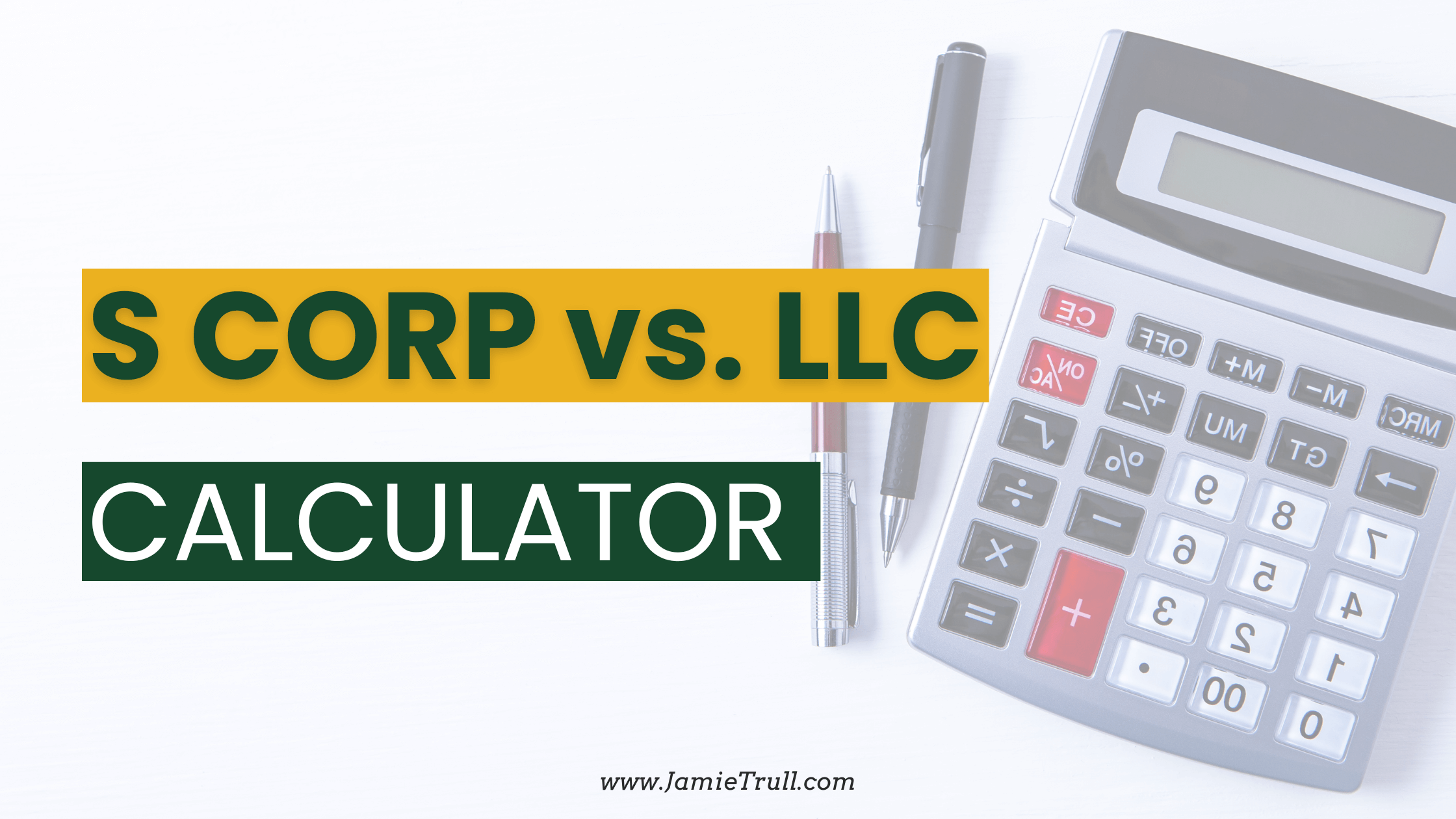 S corporation tax calculator helps you understand reasonable salary requirements for S corps.