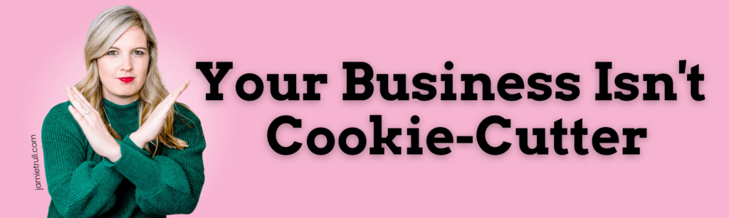Your business isn't cookie cutter! You need a lot of accounts, including one to track sales tax.
