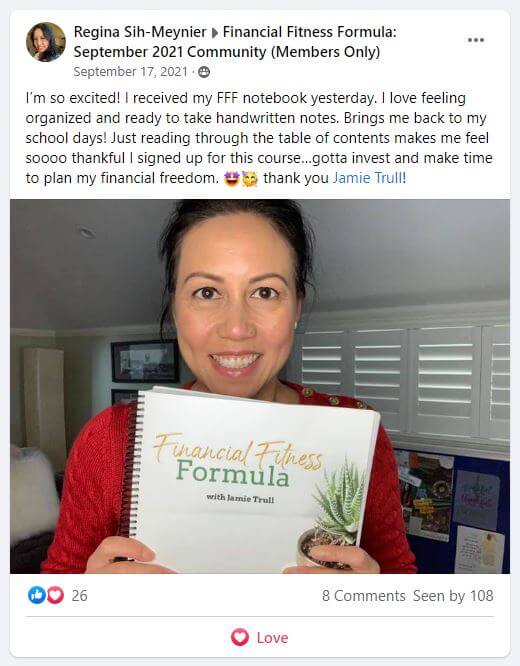 If you want to understand your business finances, the FFF Course is the perfect place to become financially literate.