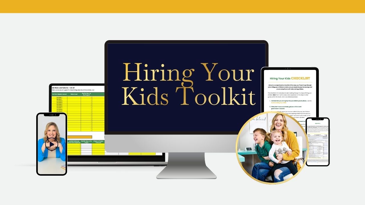 hire your kids tax strategy toolkit for small business owners to legally reduce taxes and build wealth