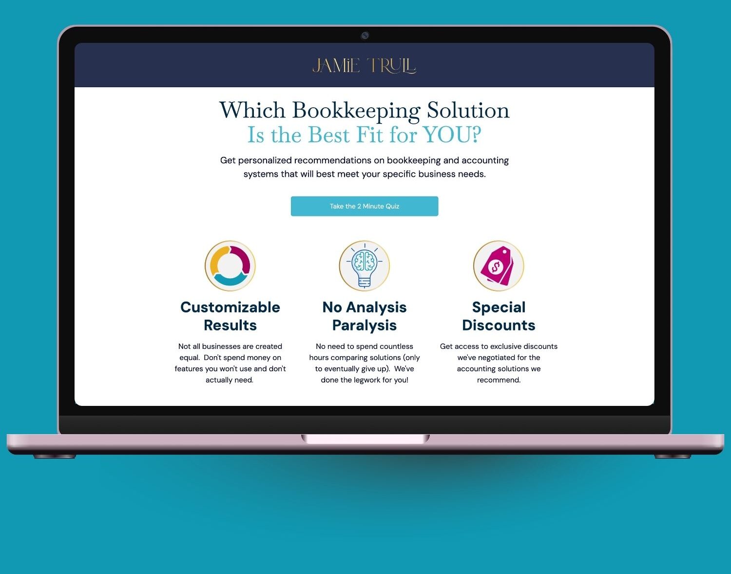 accounting software quiz to help small business owners find the best bookkeeping system for their needs
