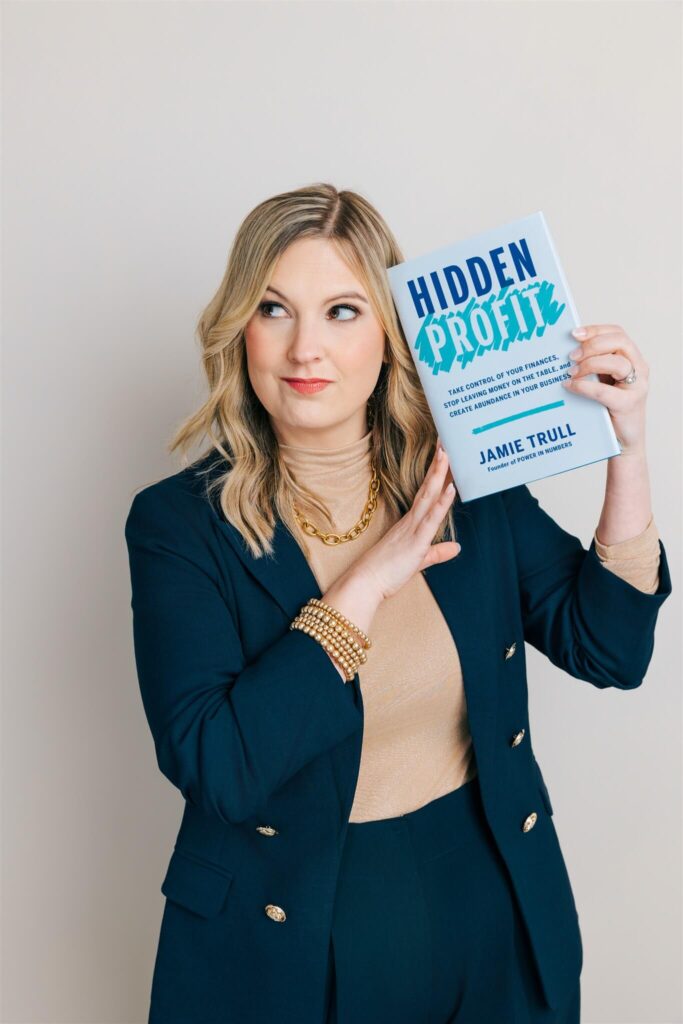 Hidden Profit book by Jamie Trull helping small business owners understand finances and increase profit