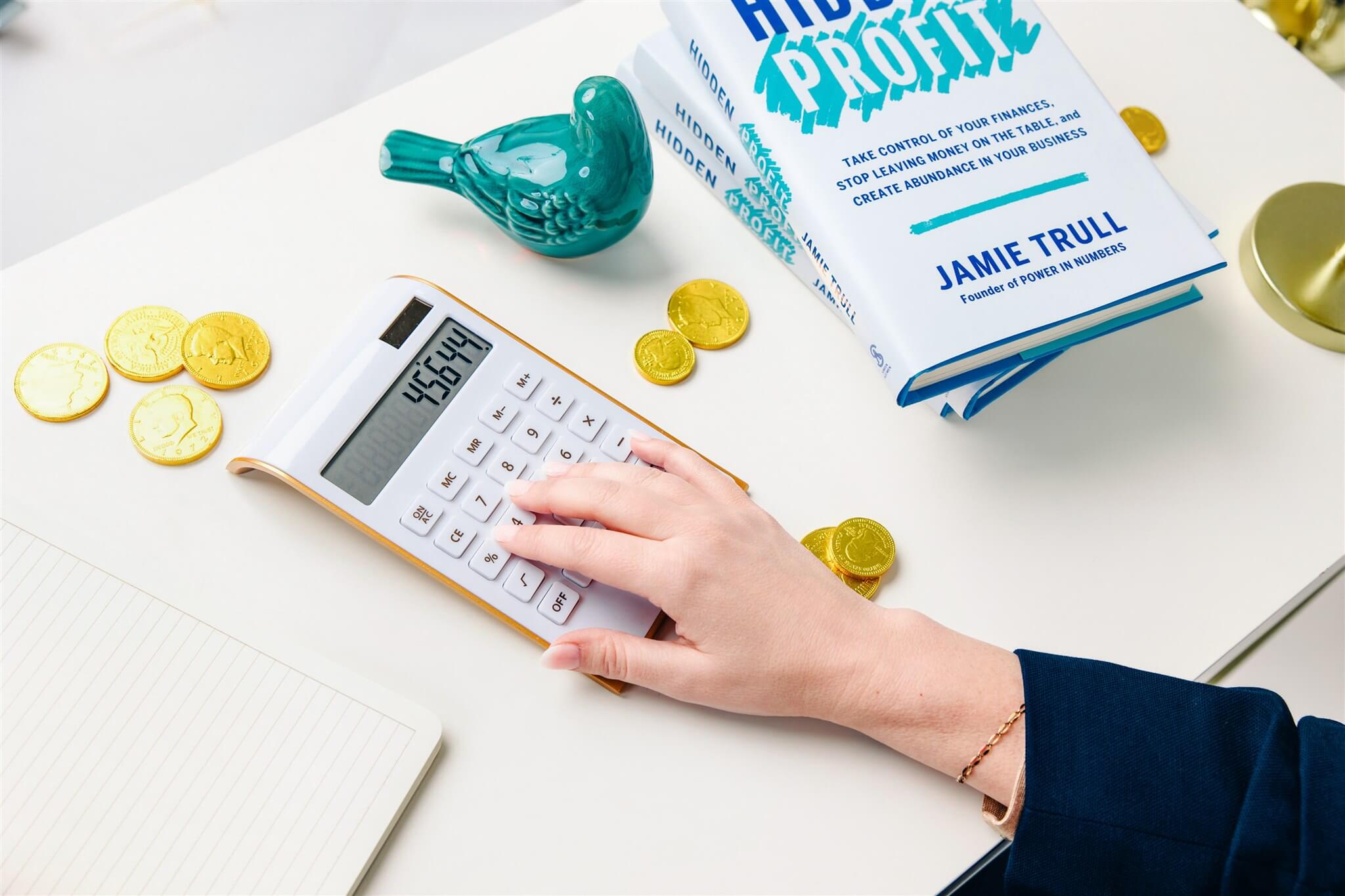 Jamie Trull’s cash flow resource to help small business owners manage cash flow, forecast income, and create more consistent revenue.