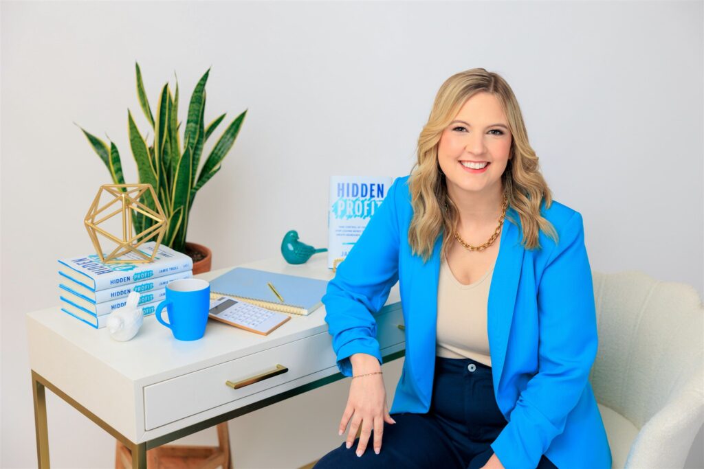 Jamie Trull sharing financial strategy insights for small business owners