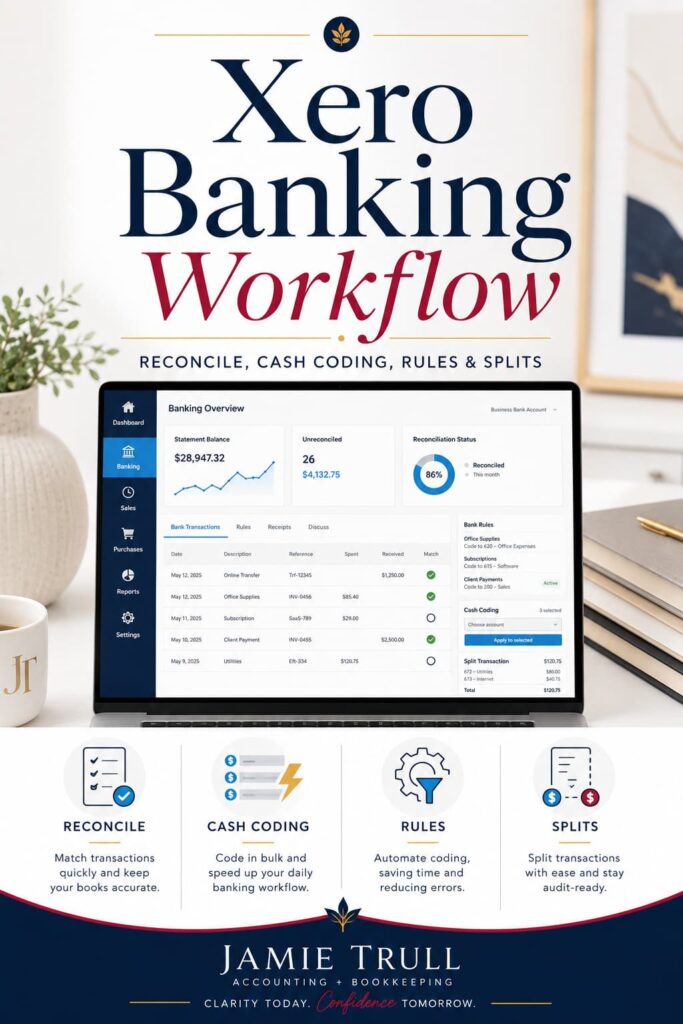 Comparison graphic of Xero and QuickBooks for financial management, showing how accounting software can reduce manual data entry and simplify small business bookkeeping.