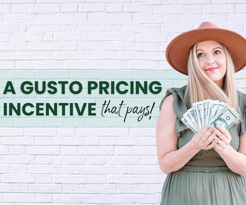 If you want to learn more about gusto pricing, check out this video. If you decide to sign up for Gusto, you’ll get a free $100 gift card!