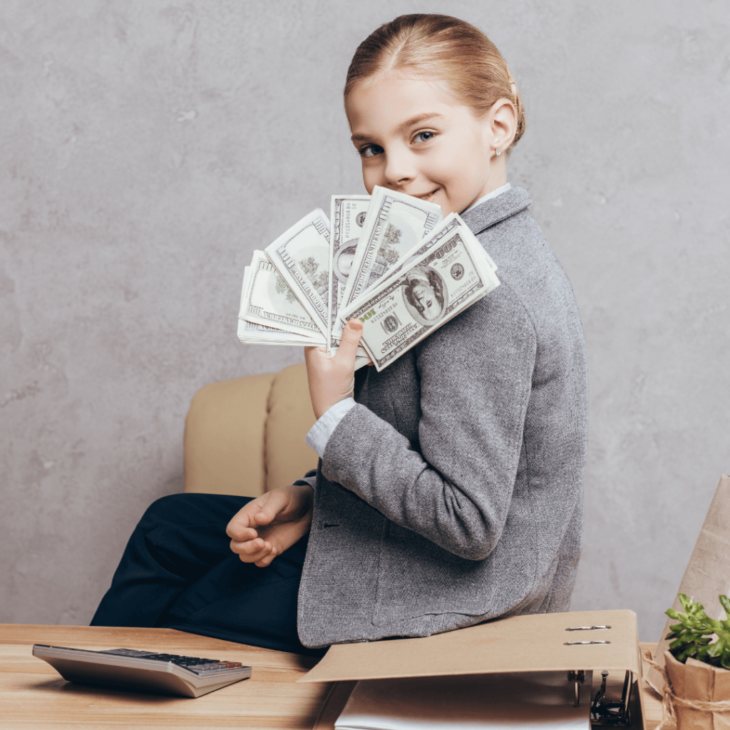 Kid with a lot of money. If you're excited about creating generational wealth, you’ll enjoy this article detailing the benefits of Roth IRAs.