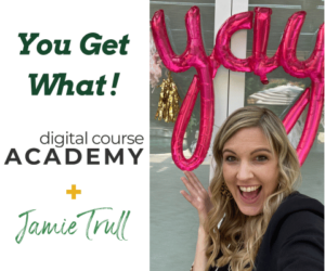 Creating a digital course is about more than making more money. It's about finally taking action on your dreams.