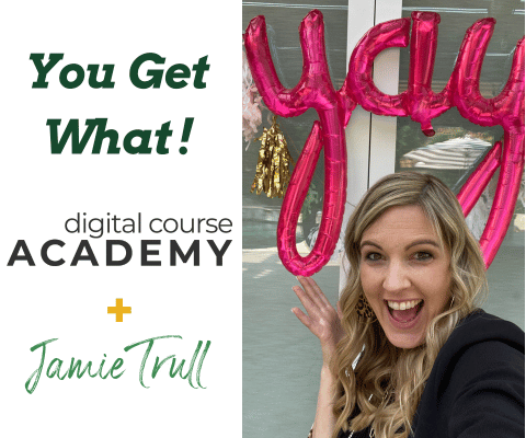 Creating a digital course is about more than making more money. It's about finally taking action on your dreams.