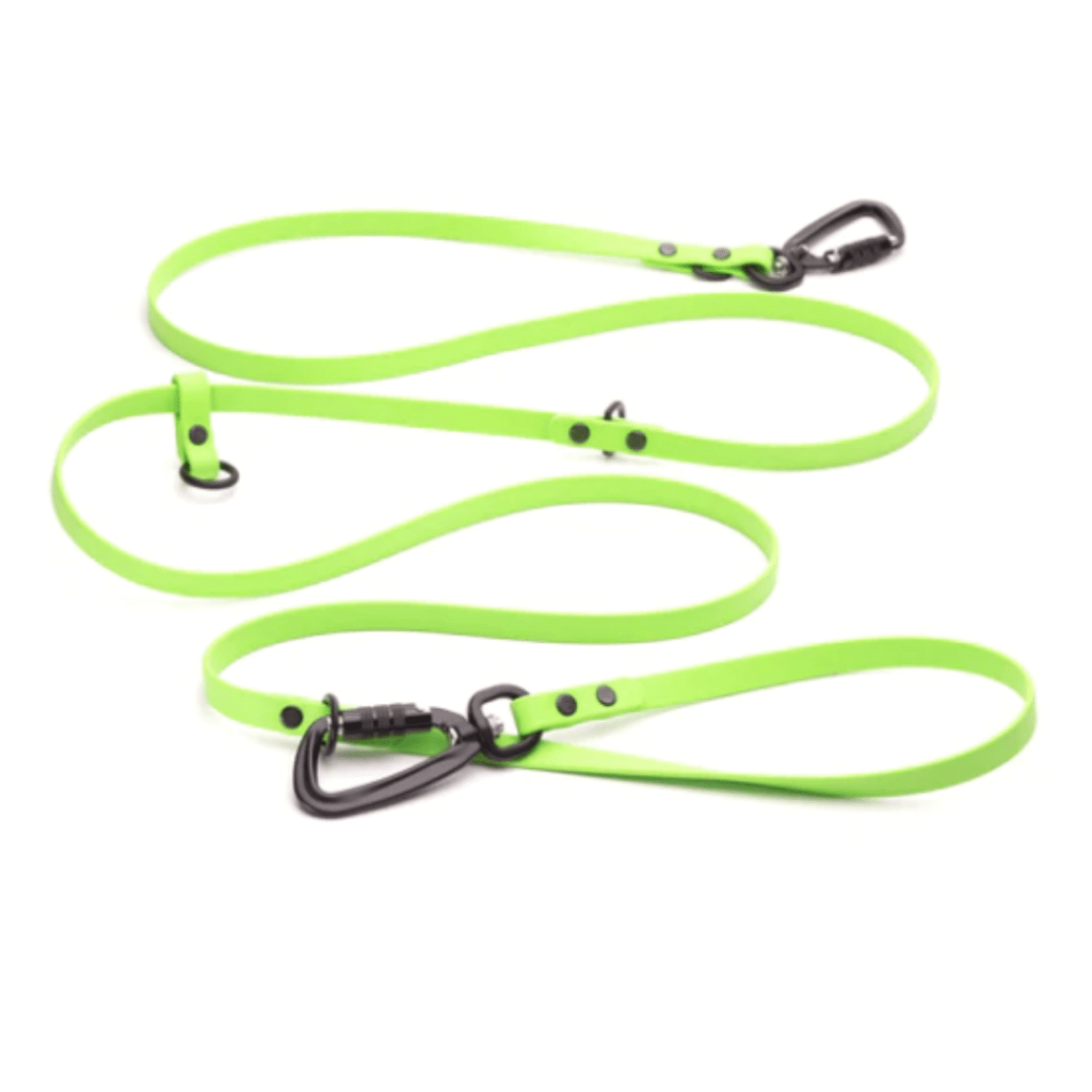 All woman operated brand High Tail Hikes has the perfect leash for hands-free dog walking!