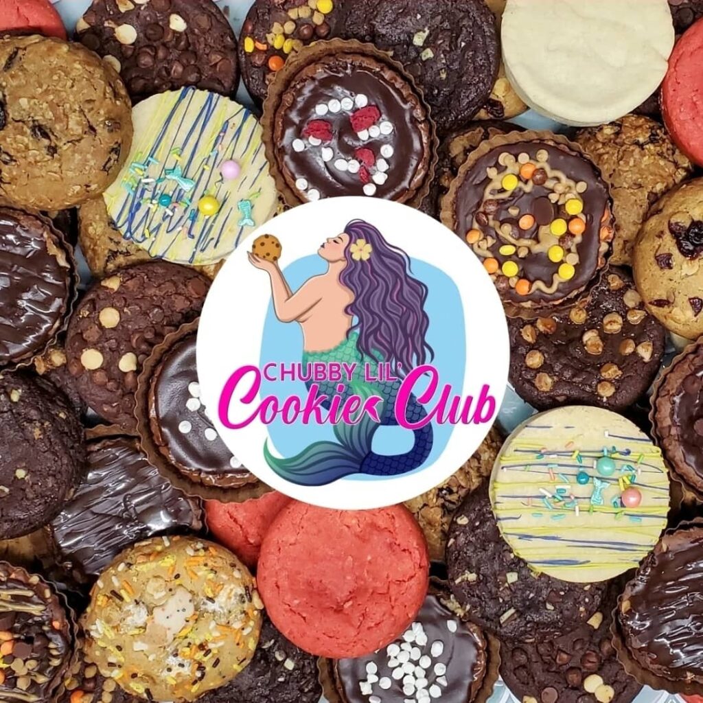 Quarter pound cookies? Yes, please! Grab these from Chubby Lil Cookies Club!