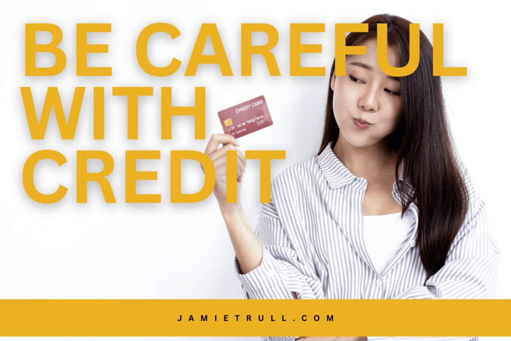 Beware overleveraging business credit cards and other debts like a small business loan.