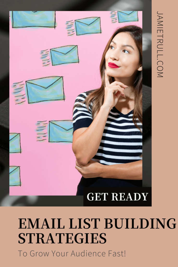 xUsing pop ups and consistent email marketing campaigns is a powerful tool for lead generation. Woman looks thoughtfully at envelopes "flying" by.