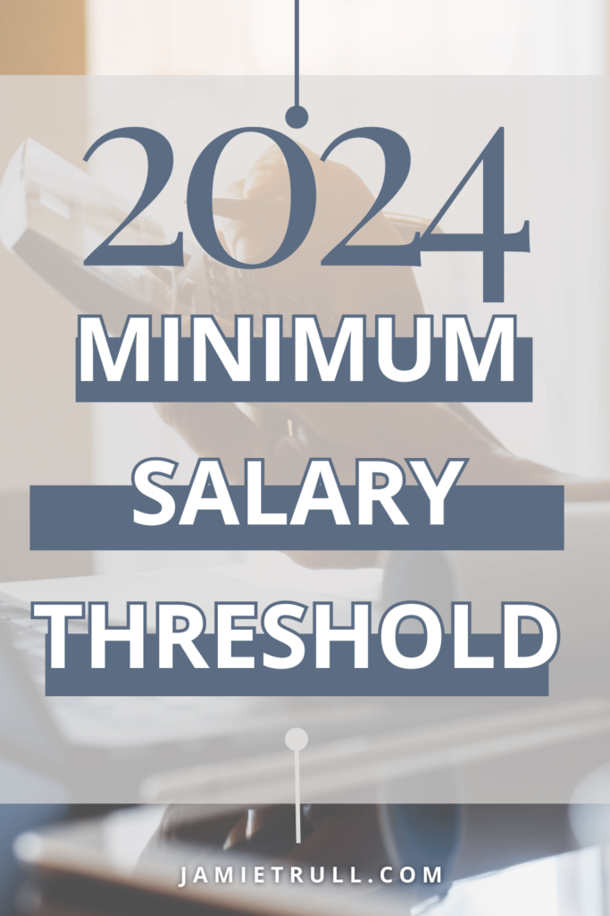 Illustration of the minimum salary threshold change, highlighting the financial impact on small businesses.